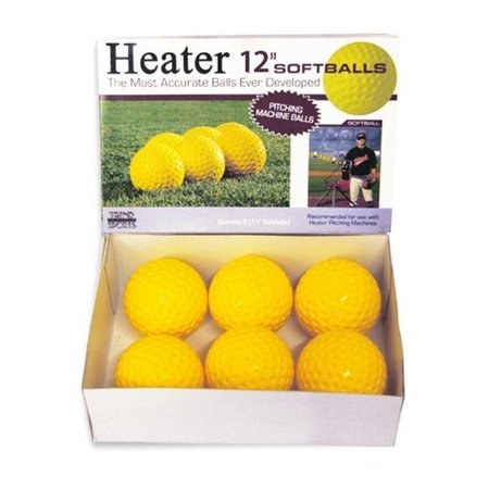 HEATER Heater PMB39 12 in. Pitching Machine Softballs; Dozen PMB39